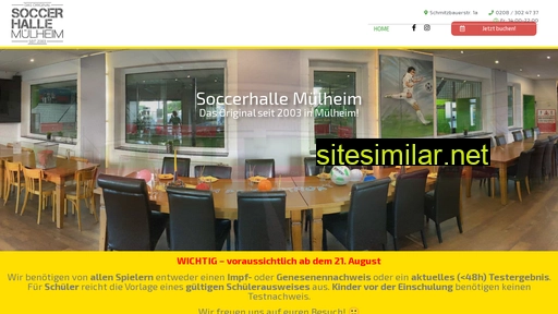 Soccerhalle-muelheim similar sites