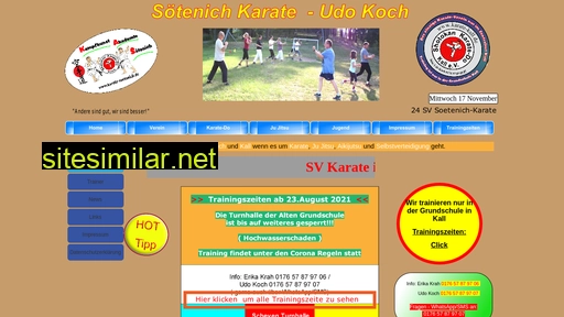 soetenich-karate.de alternative sites