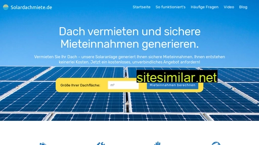 solardachmiete.de alternative sites