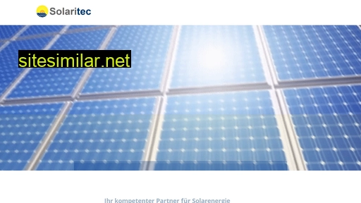 solaritec.de alternative sites