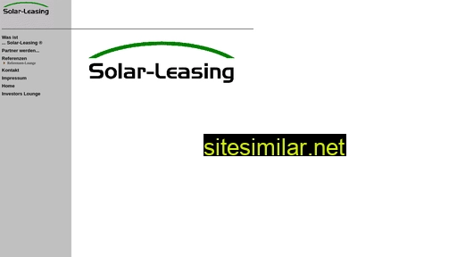 solarleasing.de alternative sites