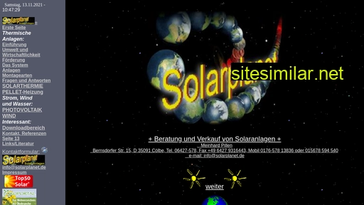 solarplanet.de alternative sites