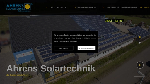 Solartechnik-ahrens similar sites
