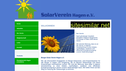 Solarverein-hagen similar sites