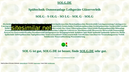 solg.de alternative sites