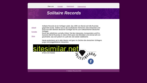 solitaire-records.de alternative sites