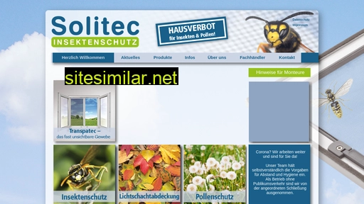 solitec-insektenschutz.de alternative sites