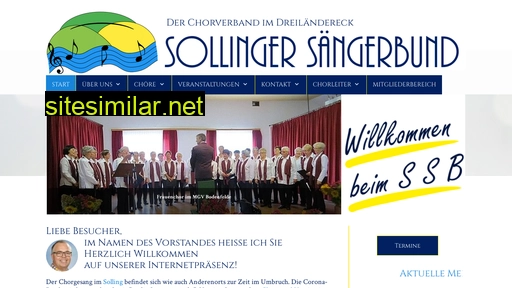 sollinger-saengerbund.de alternative sites