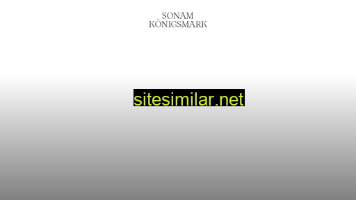 Sonamkoenigsmark similar sites