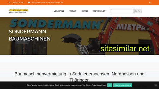 sondermann-baumaschinen.de alternative sites
