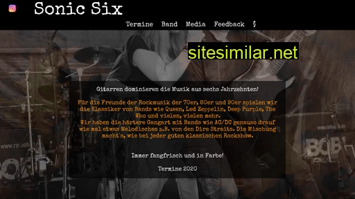 Sonicsix similar sites