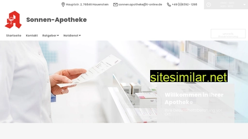 sonnen-apotheke-hauenstein-app.de alternative sites