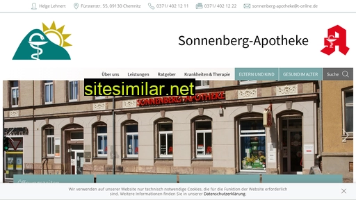 sonnenberg-apotheke.de alternative sites