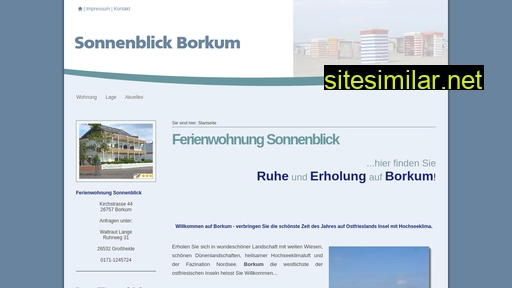 sonnenblick-borkum.de alternative sites