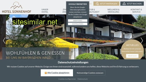 sonnenhof-zwiesel.de alternative sites