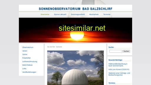 sonnenobservatorium.de alternative sites