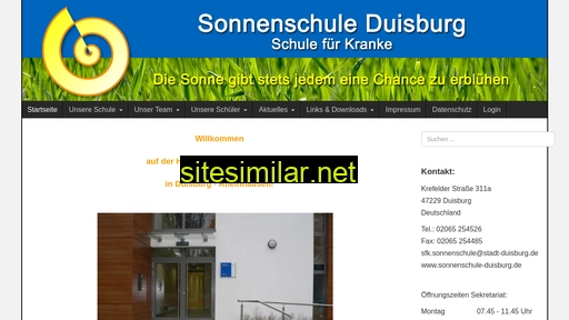 sonnenschule-duisburg.de alternative sites