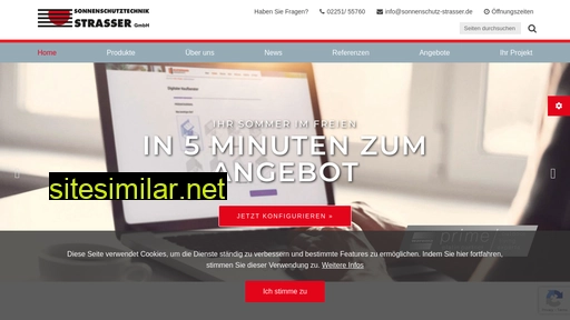 sonnenschutz-strasser.de alternative sites