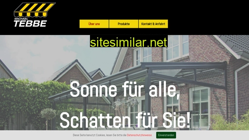 sonnenschutz-tebbe.de alternative sites