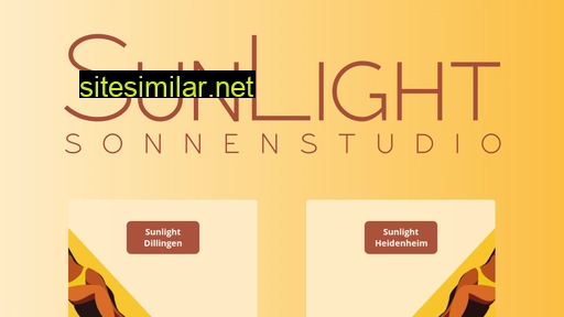 Sonnenstudio-sunlight similar sites