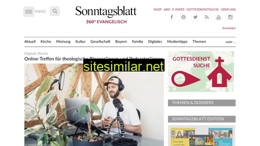 sonntagsblatt.de alternative sites