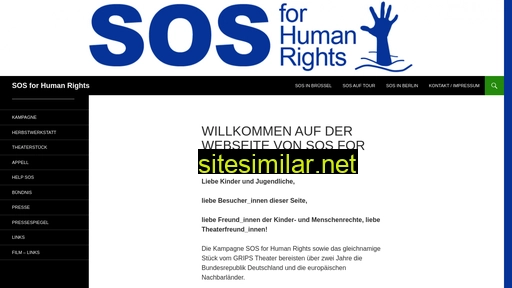 Sos-for-human-rights similar sites