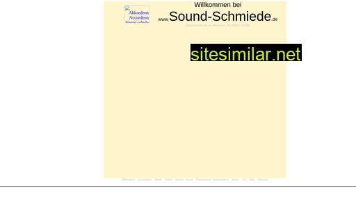 sound-schmiede.de alternative sites