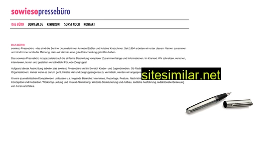 sowieso-pressebuero.de alternative sites