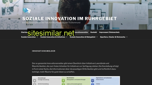 soziale-innovation.raumplanung.tu-dortmund.de alternative sites