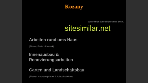 s-kozany.de alternative sites