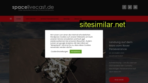 spacelivecast.de alternative sites