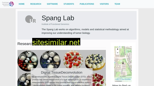 Spang-lab similar sites