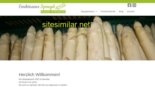 Spargel-hopmann similar sites