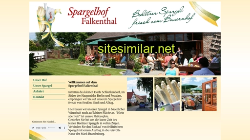 spargelhof-falkenthal.de alternative sites