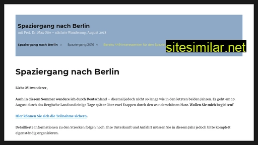 spaziergang-nach-berlin.de alternative sites