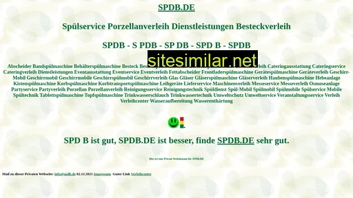 spdb.de alternative sites
