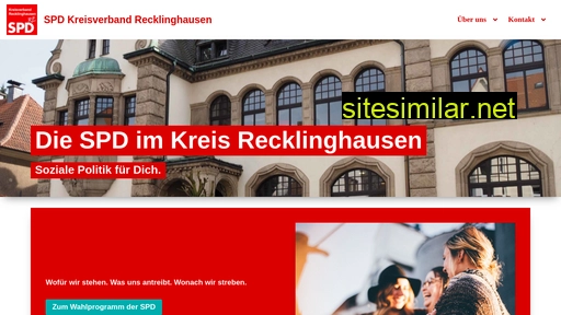 Spd-kreis-recklinghausen similar sites