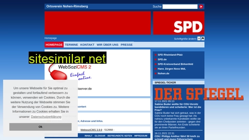spd-nohen-rimsberg.de alternative sites