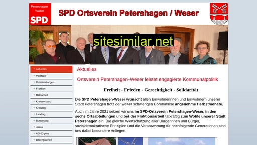 spd-petershagen-weser.de alternative sites