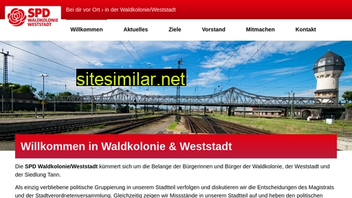spd-waldkolonie-weststadt.de alternative sites