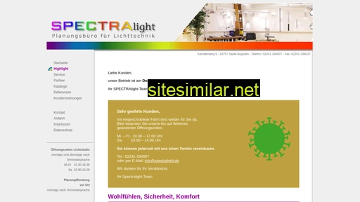 spectralight.de alternative sites