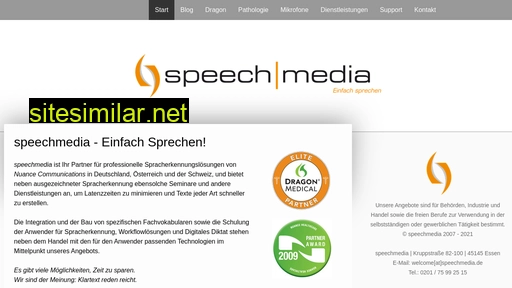 speechmedia.de alternative sites