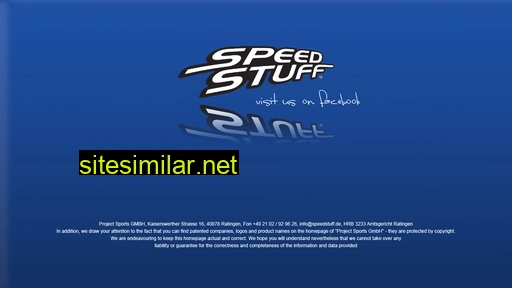 speedstuff.de alternative sites