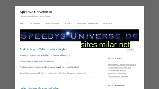 speedys-universe.de alternative sites