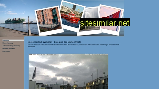Speicherstadt-webcam similar sites