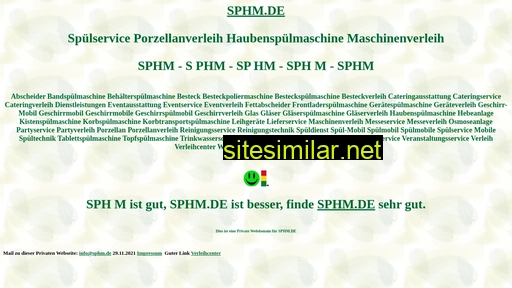 sphm.de alternative sites