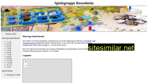 spielegrupperosenheim.de alternative sites