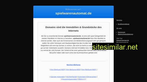 spielwarenautomat.de alternative sites
