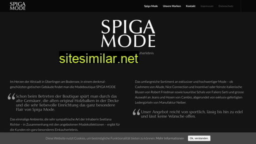 spiga-mode.de alternative sites