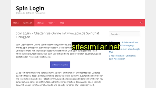 spinlogin.de alternative sites